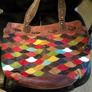 EUC Lucky brand hobo shoulder bag